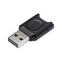Card reader MicroSD Kingston, USB 3.2 Gen1, Connector: USB-A, UHS-II Class, Compatible with: Windows® 10, Windows 8.1, Windows 8